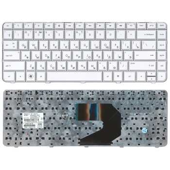 Клавіатура для ноутбука HP Pavilion (G4-1000, 250 G1, 430, 630, 635, 640, 645, 650, 655, Compaq Presario CQ43, CQ57, CQ58) Silver, RU