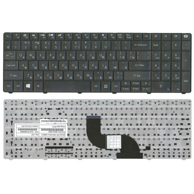 Клавіатура для ноутбука Acer Gateway (E1) Black, RU