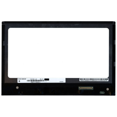Матриця для планшета 10.1", Slim (тонка), 40 pin (знизу праворуч), 1280x800, Світлодіодна (LED), без кріплення, глянсова, CMO-Innolux, N101ICG-L21 rev. B1
