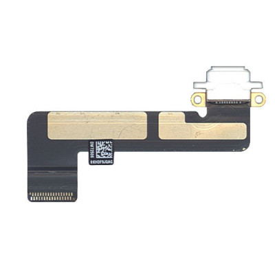 Шлейф із роз'ємом живлення (Dock Connector Charger Flex) для Apple IPad mini білий, Шлейф живлення iPad mini