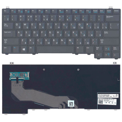 Клавіатура для ноутбука Dell latitude (E5440) Black, RU