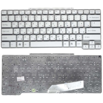 Клавіатура для ноутбука Sony Vaio (VGN-SR) White, (No Frame) UA