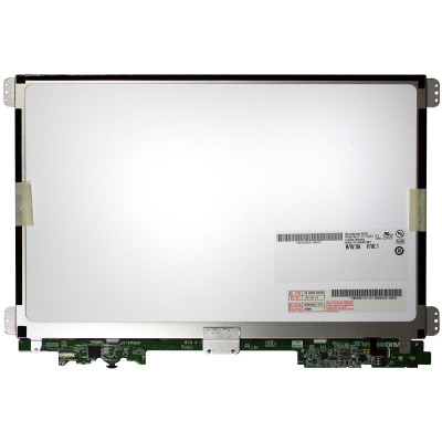 Матриця для ноутбука 12,1", Slim (тонка), 40 pin (знизу праворуч), 1280x800, Світлодіодна (LED), вушка з боків, матова, AU Optronics (AUO), B121EW04 V.1, B121EW04 V.1