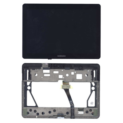 Матриця з тачскріном (модуль) Samsung Galaxy Tab 2 10.1" GT-P5100 чорний з рамкою