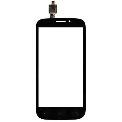 Тачскрін (Сенсорне скло) для смартфона Fly IQ4404 Spark чорний