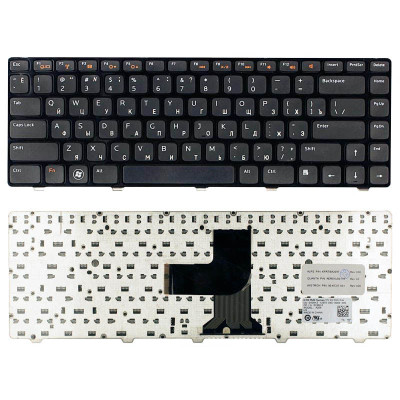 Клавіатура для ноутбука Dell Vostro 1440, 1450, 1540, 1550, 3450, 3550, V131, Inspiron 14R, 7520, N4050, N4110, M5040, M5050, N5050