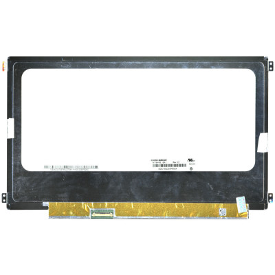 Матриця для ноутбука 11,6", Slim (тонка), 30 pin eDP (знизу ліворуч), 1920x1080, Світлодіодна (LED), кріплення ліворуч/праворуч, матова, Chi Mei (CMO), N116HSE-EA1