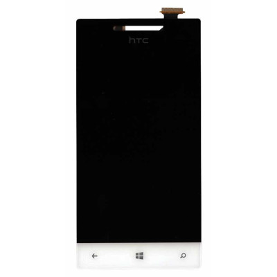 Матриця з тачскріном (модуль) для HTC Windows Phone 8S (A620e) чорний + білий