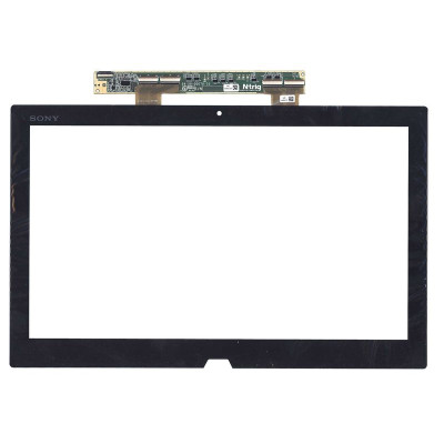 Тачскрін (Сенсорне скло) для ноутбука Sony Vaio Duo 13 SVD1321 чорний
