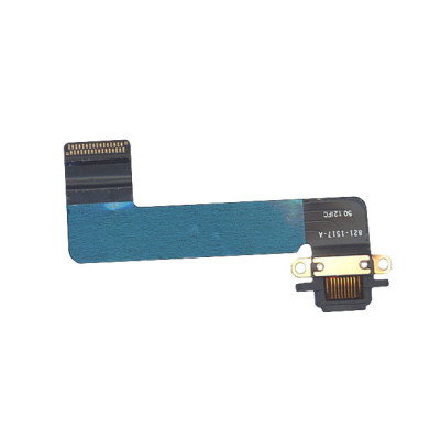 Шлейф із роз'ємом живлення (Dock Connector Charger Flex) для Apple IPad mini чорний, Шлейф живлення iPad mini B