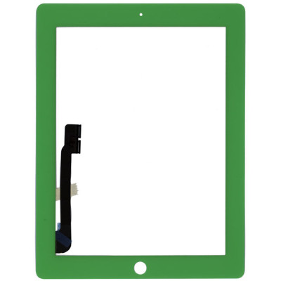 Тачскрін (Сенсорне скло) для планшетів Apple iPad 3 A1416, A1430, A1403, A1458, A1459, A1460 зелений