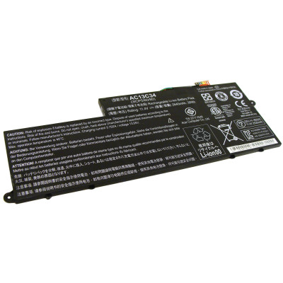 Акумулятор для ноутбука Acer AC13C34 Aspire E3-112 11.4V Black 2640mAh Orig