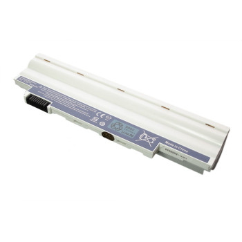 Посилений акумулятор для ноутбука Acer AL10A31 Aspire One D255 11.1V White 6600mAh 