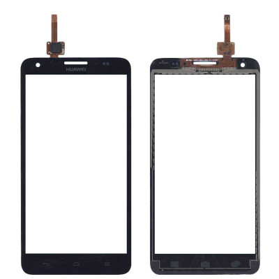 Тачскрін (Сенсорне скло) для смартфона Huawei Honor 3X (G750) чорний