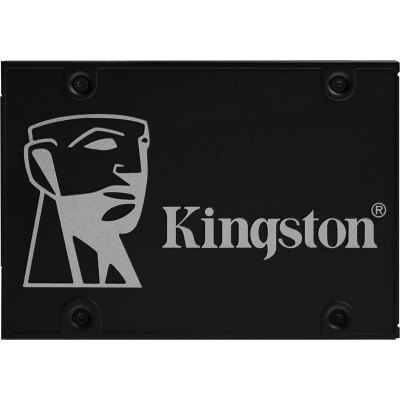 Накопичувач SSD  256GB Kingston KC600 2.5" SATAIII 3D TLC (SKC600/256G)