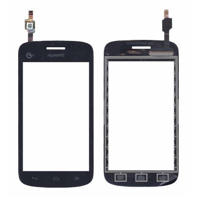 Тачскрін (Сенсорне скло) для смартфона Huawei Ascend Y310 чорний