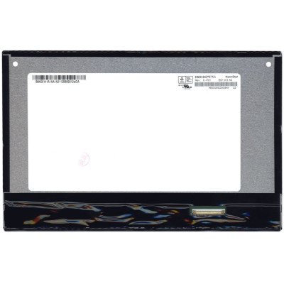 Матрица для планшета 10,1", Slim (тонка), 40 pin (знизу праворуч), 1280x800, Світлодіодна (LED), без кріплень, глянсова, HannStar, HSD101PWW1 F01