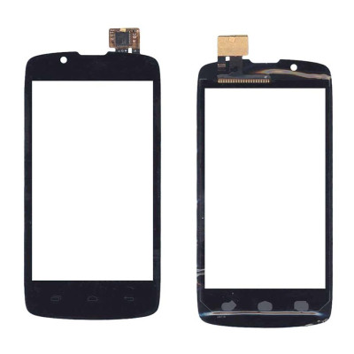 Тачскрін (Сенсорне скло) для смартфона Fly IQ4490 Era Nano 4 чорний