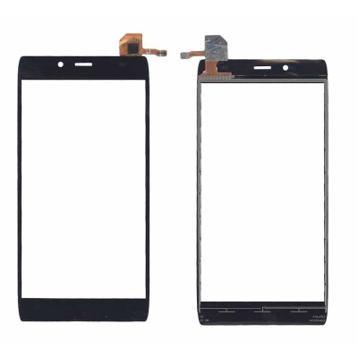 Тачскрін (Сенсорне скло) для смартфона Alcatel IDOL alpha 6032X чорний