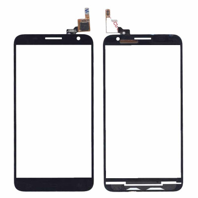 Тачскрін (Сенсорне скло) для смартфона Alcatel Idol 2S 6050Y чорне