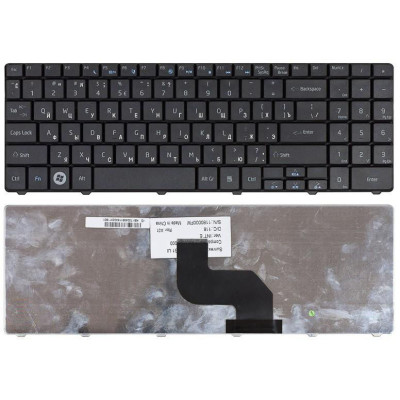 Клавіатура для ноутбука Acer Aspire (5334, 5516, 5517, 5532, 5534, 5541, 5732) eMachines (E430, E525, E527, E625, E627, E628, E630, E725, G525, G625, G627) Black, RU