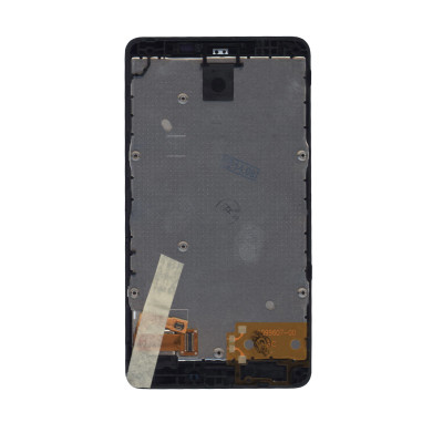Матрица с тачскрином (модуль) для Nokia X RM-980 (с рамкой) чорний
